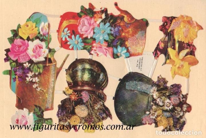 Collectable Antique Stamped Cards: ANTIGUA L&Aacute;MINA DE CROMOS TROQUELADOS CROMOCART K3 CON PURPURINA