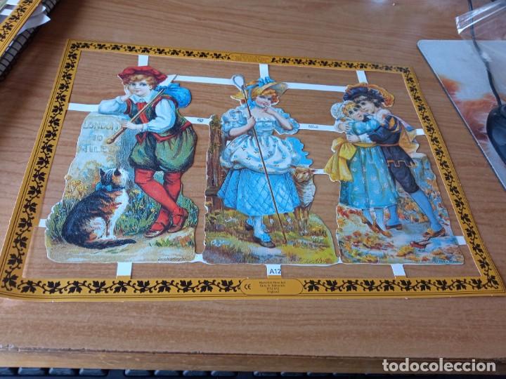 Coleccionismo cromos troquelados antiguos: cromo troquelado mlp a12 con relieve - Foto 1
