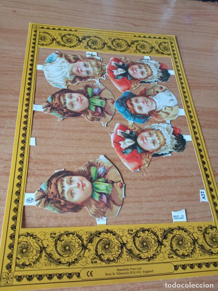 Coleccionismo cromos troquelados antiguos: cromo troquelado mlp a22 con relieve e incompleto - Foto 1