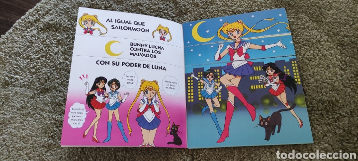 Coleccionismo cromos troquelados antiguos: Libro Sailor Moon Top model - Foto 3