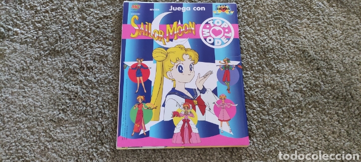 Coleccionismo cromos troquelados antiguos: Libro Sailor Moon Top model - Foto 1
