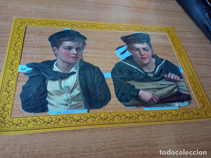 Coleccionismo cromos troquelados antiguos: cromo troquelado mlp a29 con relieve - Foto 1