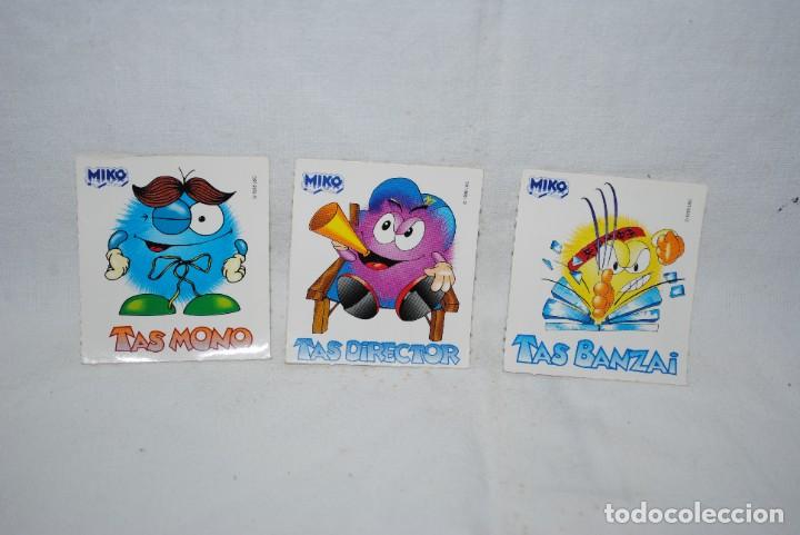 Sammeln alte gestanzte Sammelbilder: CROMOS PEGATINAS MIKO , LOTE DE TRES .