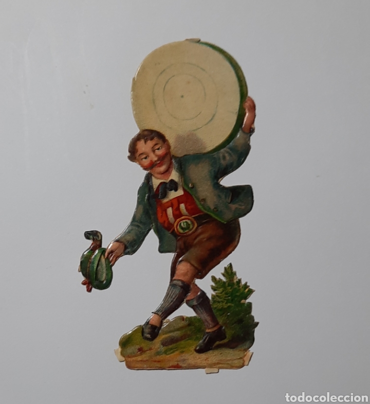 Coleccionismo Cromos troquelados antiguos: ANTIGUO CROMO TROQUELADO