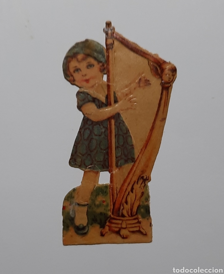 Coleccionismo Cromos troquelados antiguos: ANTIGUO CROMO TROQUELADO