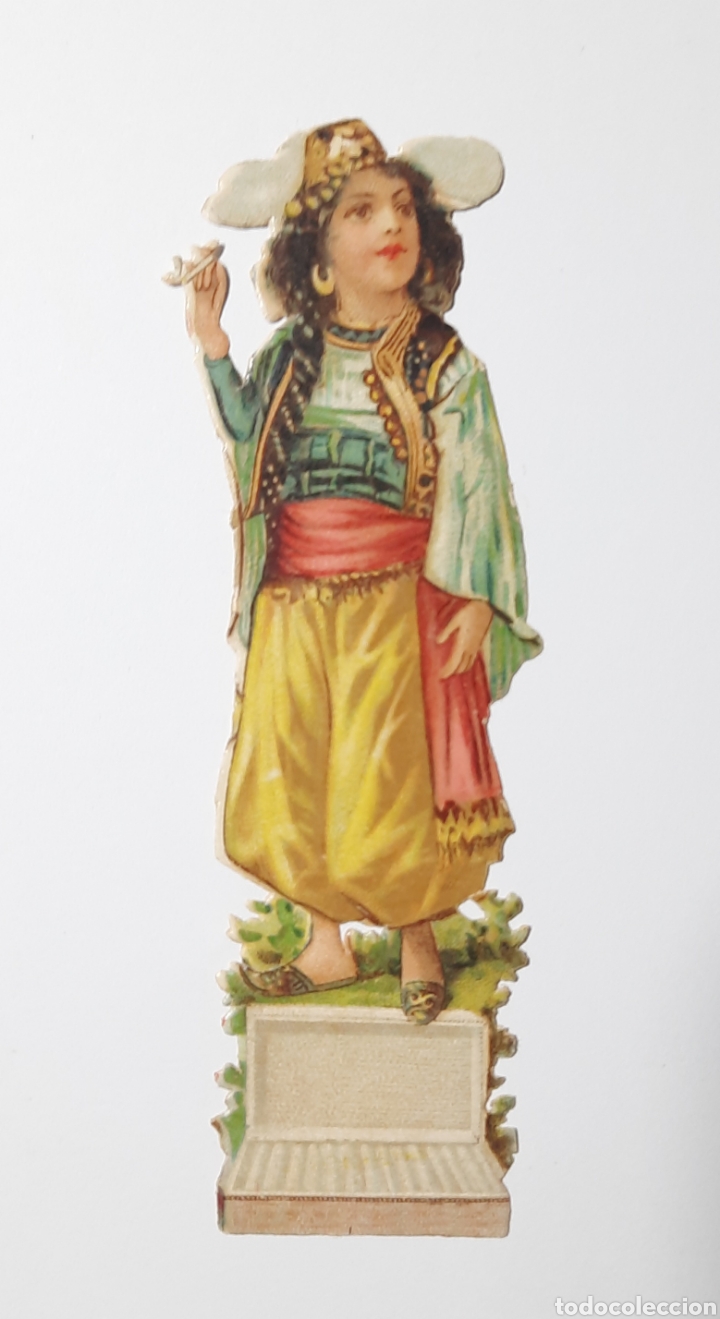 Coleccionismo Cromos troquelados antiguos: ANTIGUO CROMO TROQUELADO