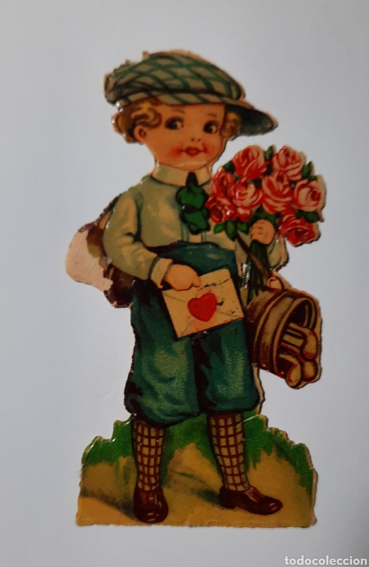 Coleccionismo Cromos troquelados antiguos: ANTIGUO CROMO TROQUELADO