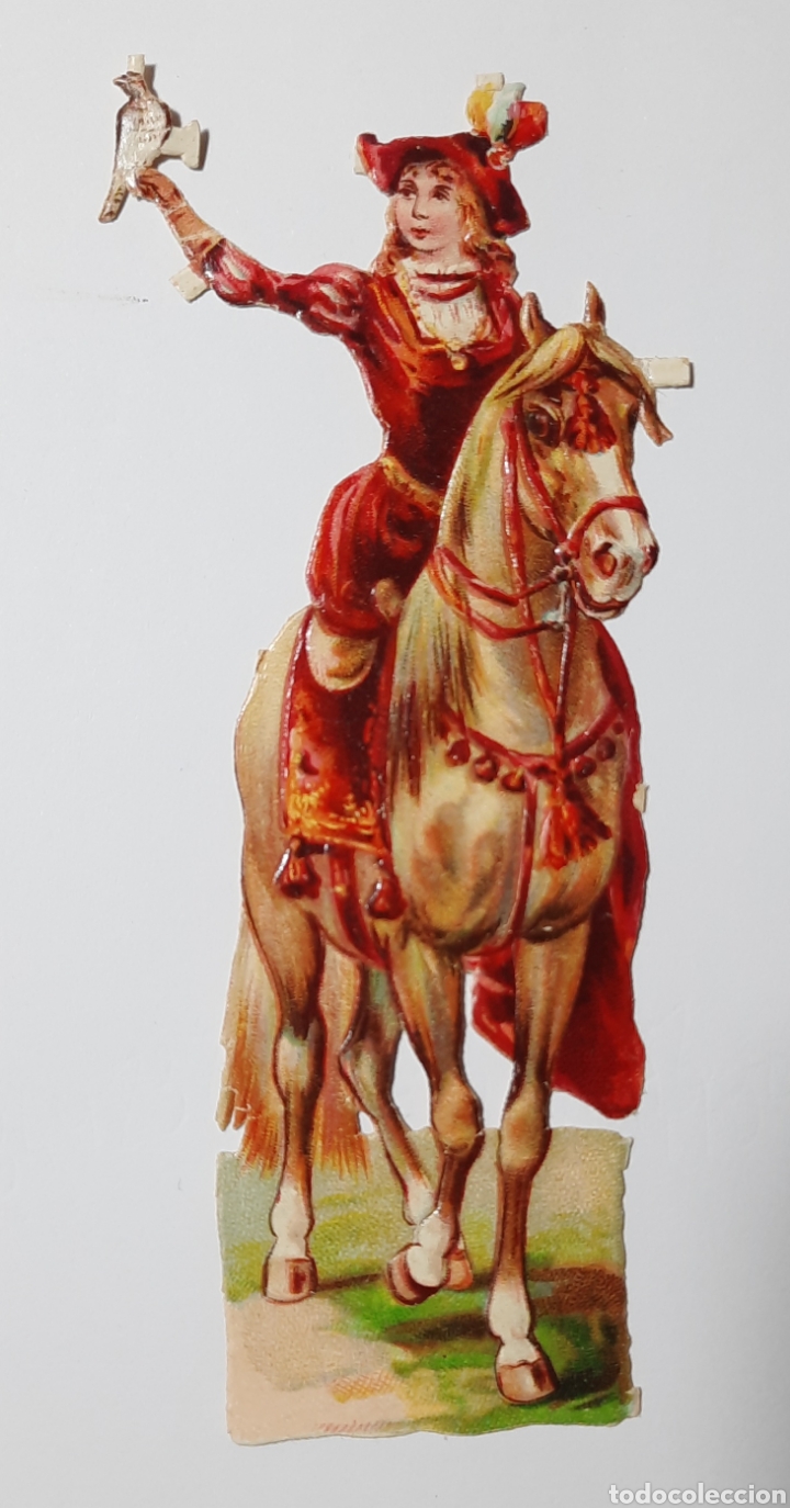 Coleccionismo Cromos troquelados antiguos: ANTIGUO CROMO TROQUELADO