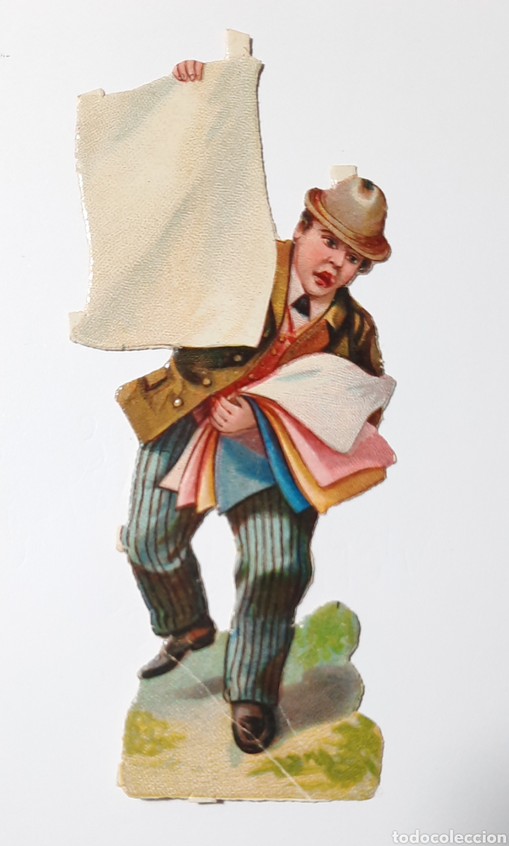 Coleccionismo Cromos troquelados antiguos: ANTIGUO CROMO TROQUELADO