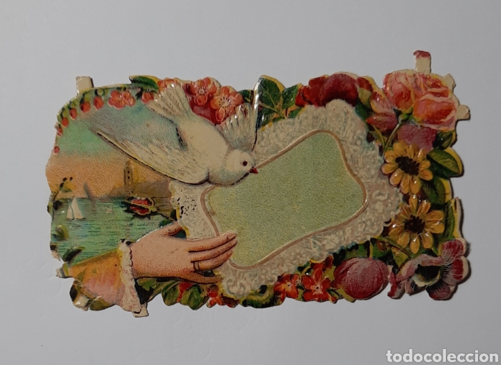 Coleccionismo Cromos troquelados antiguos: ANTIGUO CROMO TROQUELADO