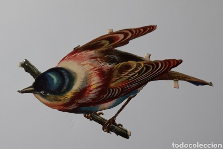 Coleccionismo Cromos troquelados antiguos: ANTIGUO CROMO TROQUELADO