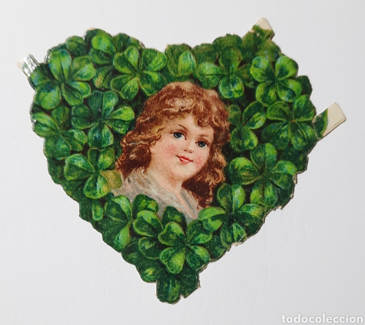 Coleccionismo Cromos troquelados antiguos: ANTIGUO CROMO TROQUELADO