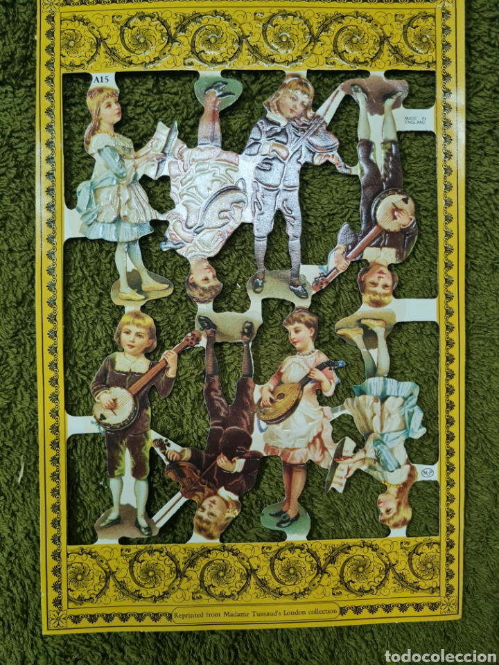 Coleccionismo Cromos troquelados antiguos: Cromos antiguos troquelados