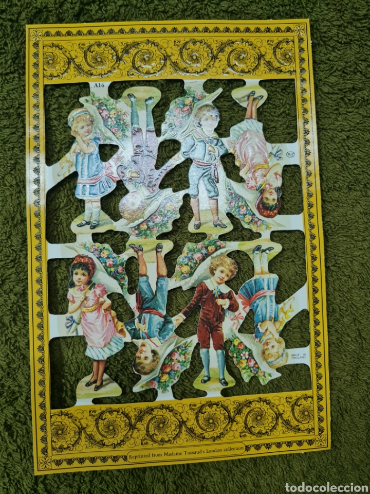 Coleccionismo Cromos troquelados antiguos: Cromos antiguos troquelados