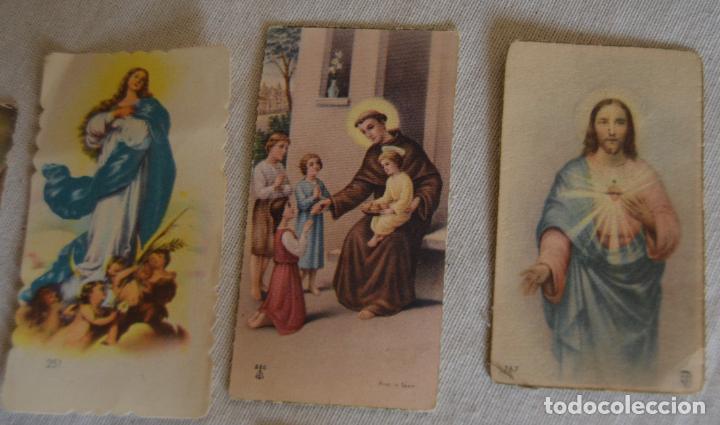 Coleccionismo cromos troquelados antiguos: Colecci&oacute;n de estampitas religiosas - Foto 2