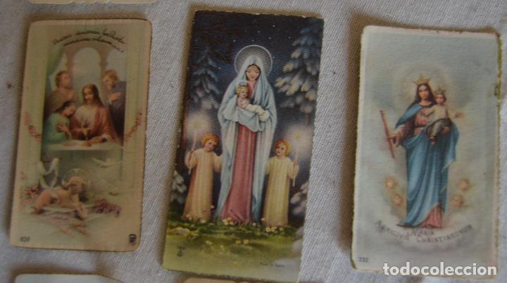 Coleccionismo cromos troquelados antiguos: Colecci&oacute;n de estampitas religiosas - Foto 3