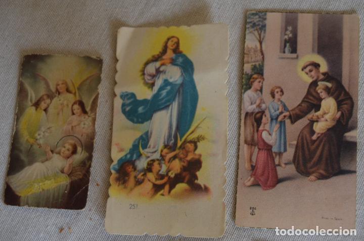 Coleccionismo cromos troquelados antiguos: Colecci&oacute;n de estampitas religiosas - Foto 5