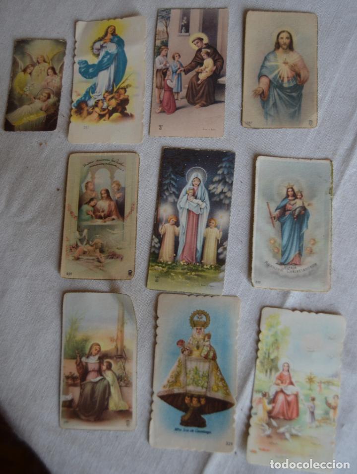 Coleccionismo cromos troquelados antiguos: Colecci&oacute;n de estampitas religiosas - Foto 1