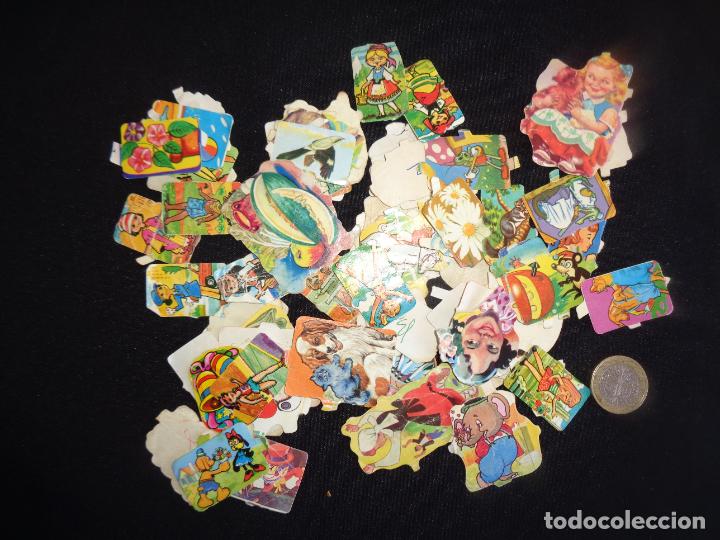 Coleccionismo Cromos troquelados antiguos: LOTE DE 102 CROMOS TROQUELADOS DE LOS A&Ntilde;OS 70