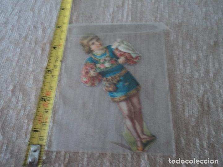 Coleccionismo Cromos troquelados antiguos: Cromo troquelado antiguo chocolate Juncosa