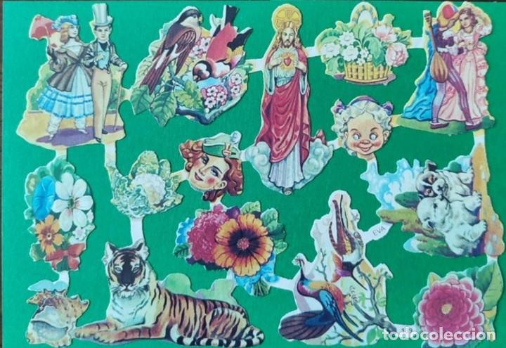Coleccionismo Cromos troquelados antiguos: L&aacute;mina cromos Eva 139
