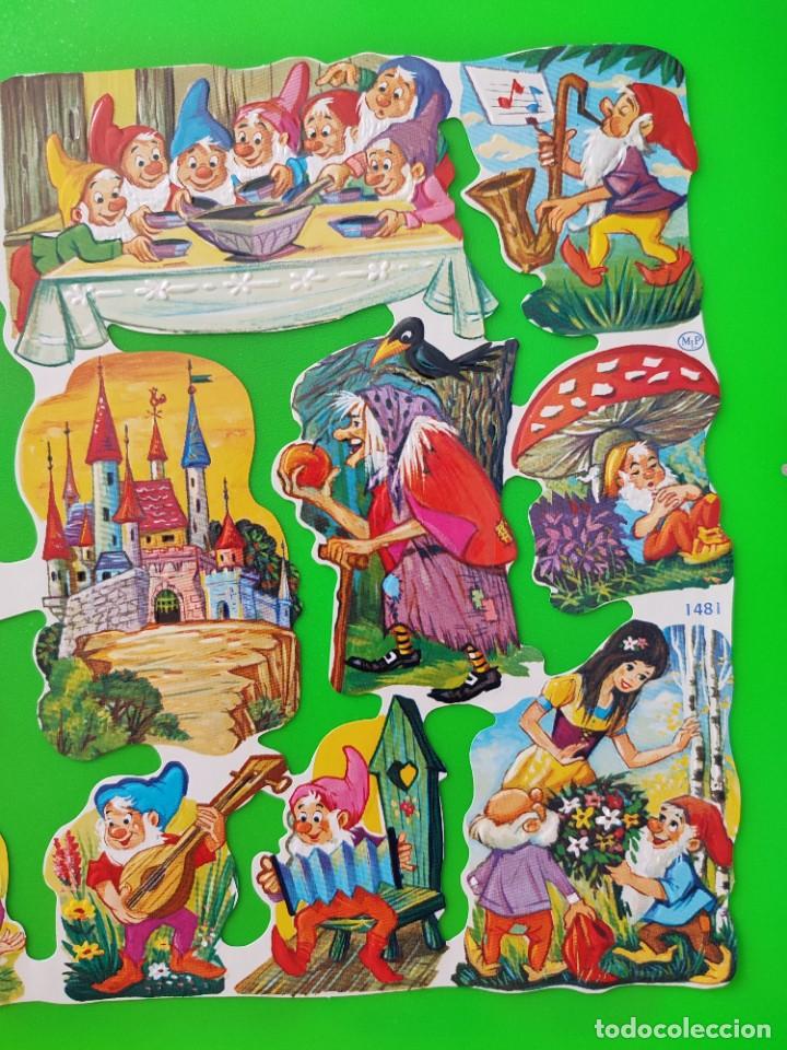 Coleccionismo cromos troquelados antiguos: L&aacute;mina cromos MLP 1481 - Foto 2