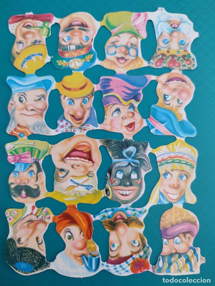 Coleccionismo Cromos troquelados antiguos: L&aacute;mina Fher monigotes