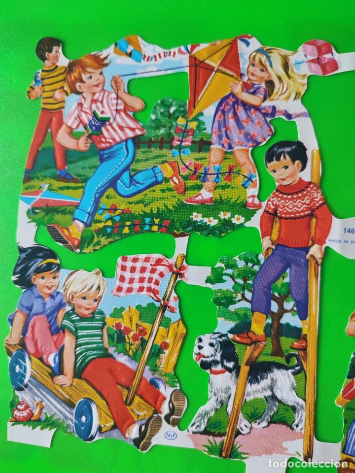Coleccionismo cromos troquelados antiguos: L&aacute;mina cromos MLP 1462 - Foto 3