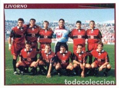 Coleccionismo Cromos troquelados antiguos: Figurina - Calciatori Panini 1998-99 - Sticker 631 Livorno squadra - Nuova - ITALIA - Panini