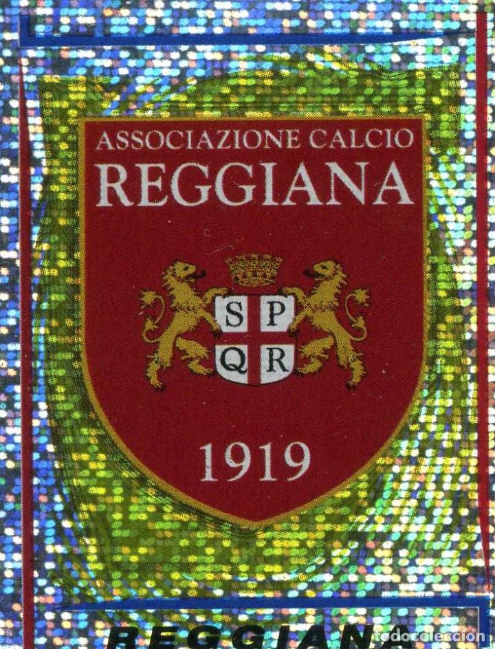 Coleccionismo Cromos troquelados antiguos: Figurina-Calciatori Panini 1998-99 - Sticker 565 Reggiana Gagliardetto- Nuova - Panini