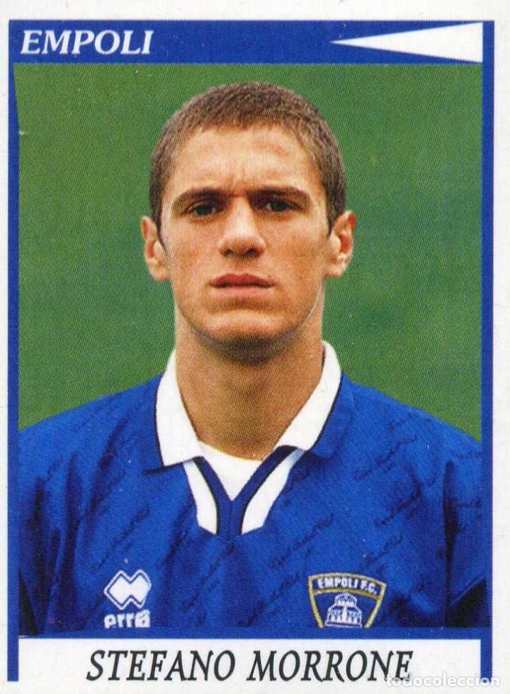 Coleccionismo Cromos troquelados antiguos: Figurina-Calciatori Panini 1998-99 - Sticker 86 Stefano Morrone- Nuova - Panini