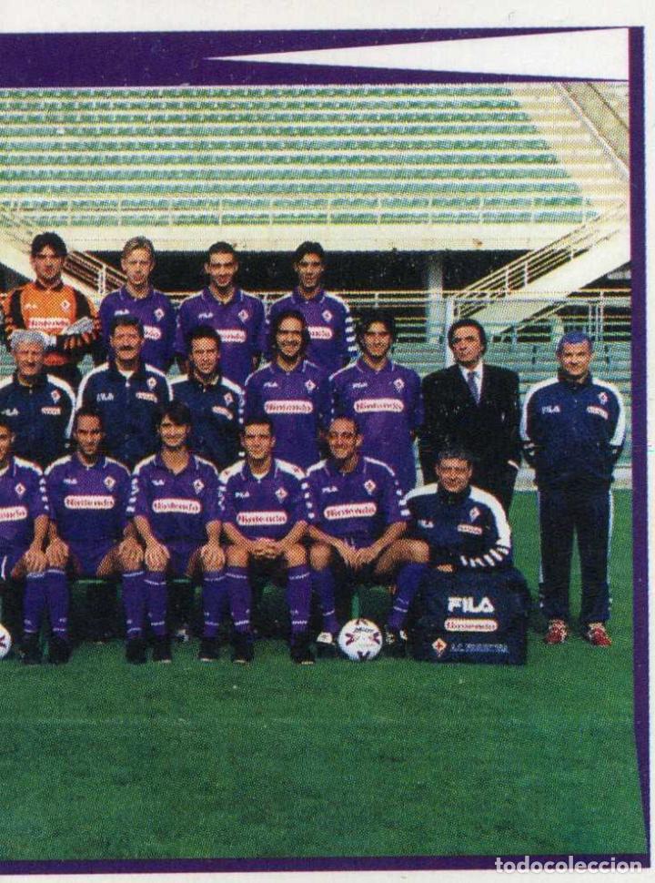 Sammeln alte gestanzte Sammelbilder: Figurina-Calciatori Panini 1998-99 - Sticker 95 Fiorentina squadra sez B- Nuova - Panini