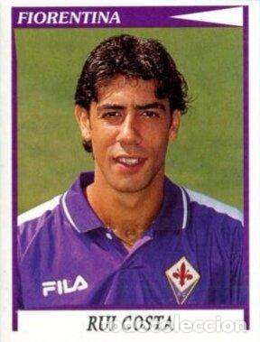 Sammeln alte gestanzte Sammelbilder: Figurina-Calciatori Panini 1998-99 - Sticker 109 Rui Costa Fiorentina- Nuova - Panini