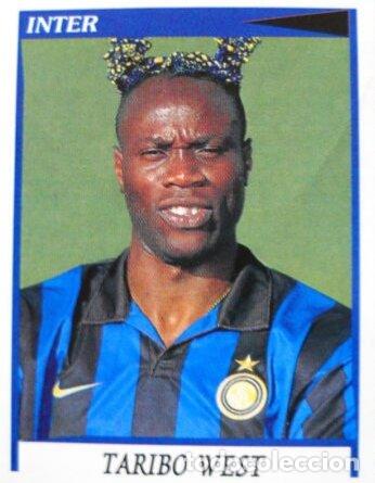 Sammeln alte gestanzte Sammelbilder: Figurina-Calciatori Panini 1998-99 - Sticker 123 Taribo West- Nuova - Panini