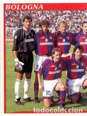 Sammeln alte gestanzte Sammelbilder: Figurina-Calciatori Panini 1998-99 - Sticker 25 Bologna Squadra parte A- Nuova - Panini