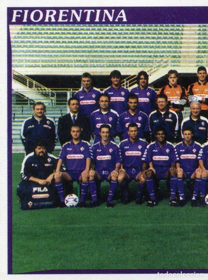 Sammeln alte gestanzte Sammelbilder: Figurina-Calciatori Panini 1998-99 - Sticker 94 Fiorentina squadra sez A- Nuova - Panini