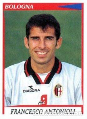 Collectionnisme Cartes &agrave; collectionner massicot&eacute;es anciennes: Figurina-Calciatori Panini 1998-99 - Sticker 27 Francesco Antonioli- Nuova - Panini