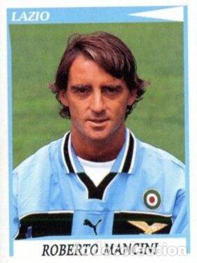 Collectionnisme Cartes &agrave; collectionner massicot&eacute;es anciennes: Figurina - Calciatori Panini 1998-99 - Sticker 181 Roberto Mancini - Nuova - Panini