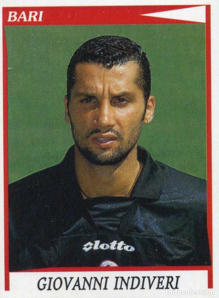 Collectionnisme Cartes &agrave; collectionner massicot&eacute;es anciennes: Figurina-Calciatori Panini 1998-99 - Sticker 23 Giovanni Indiveri- Nuova - Panini