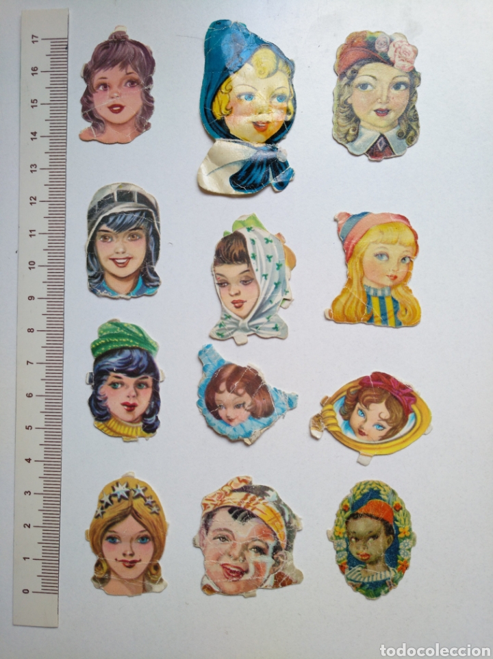 Sammeln alte gestanzte Sammelbilder: CROMOS TROQUELADOS ANTIGUOS. CARAS