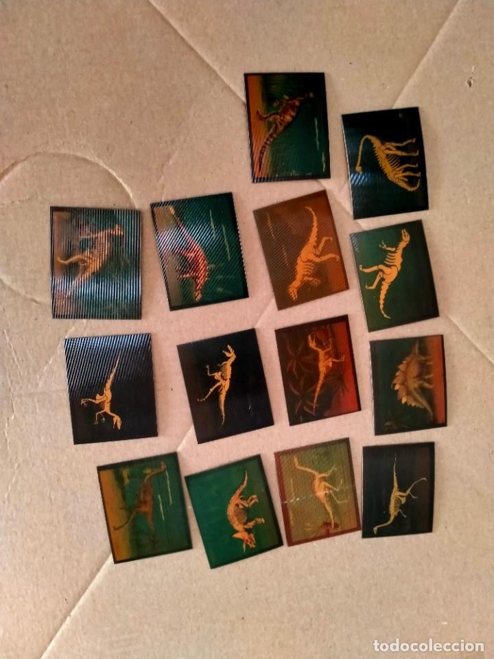 Collectionnisme Cartes &agrave; collectionner massicot&eacute;es anciennes: cromos de bollycao-el mundp perdido