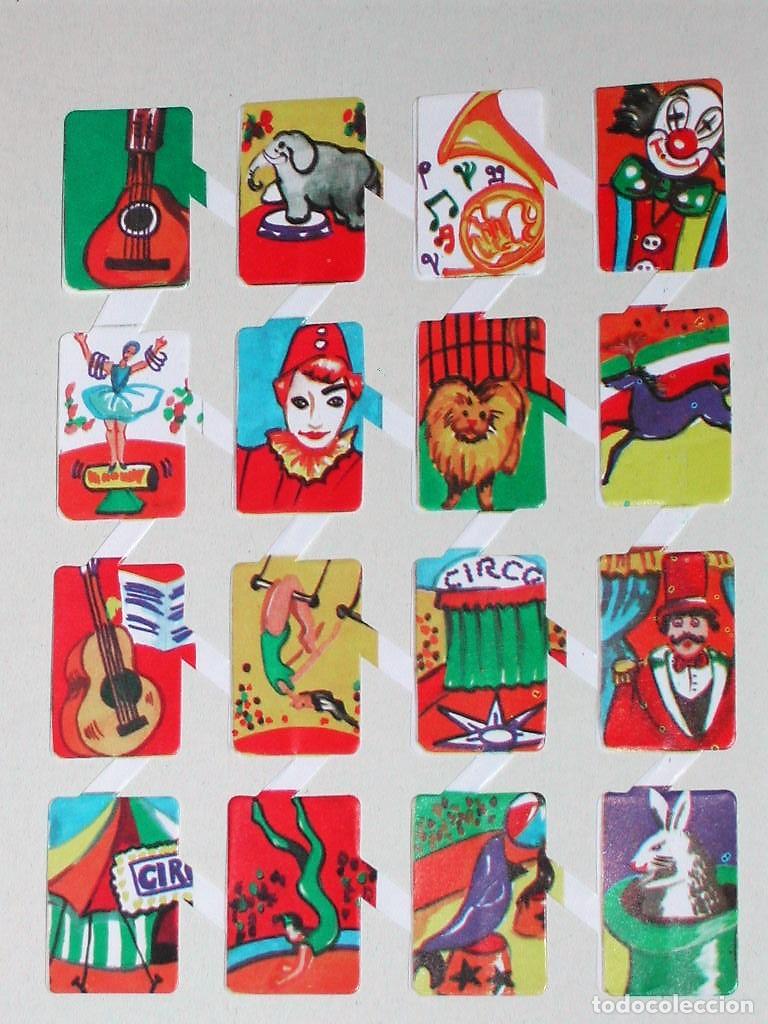 Collectionnisme Cartes &agrave; collectionner massicot&eacute;es anciennes: Lamina CROMOS TROQUELADOS CIRCO Y PAYASOS - Antiguos - MANUALIZADES ZULIA