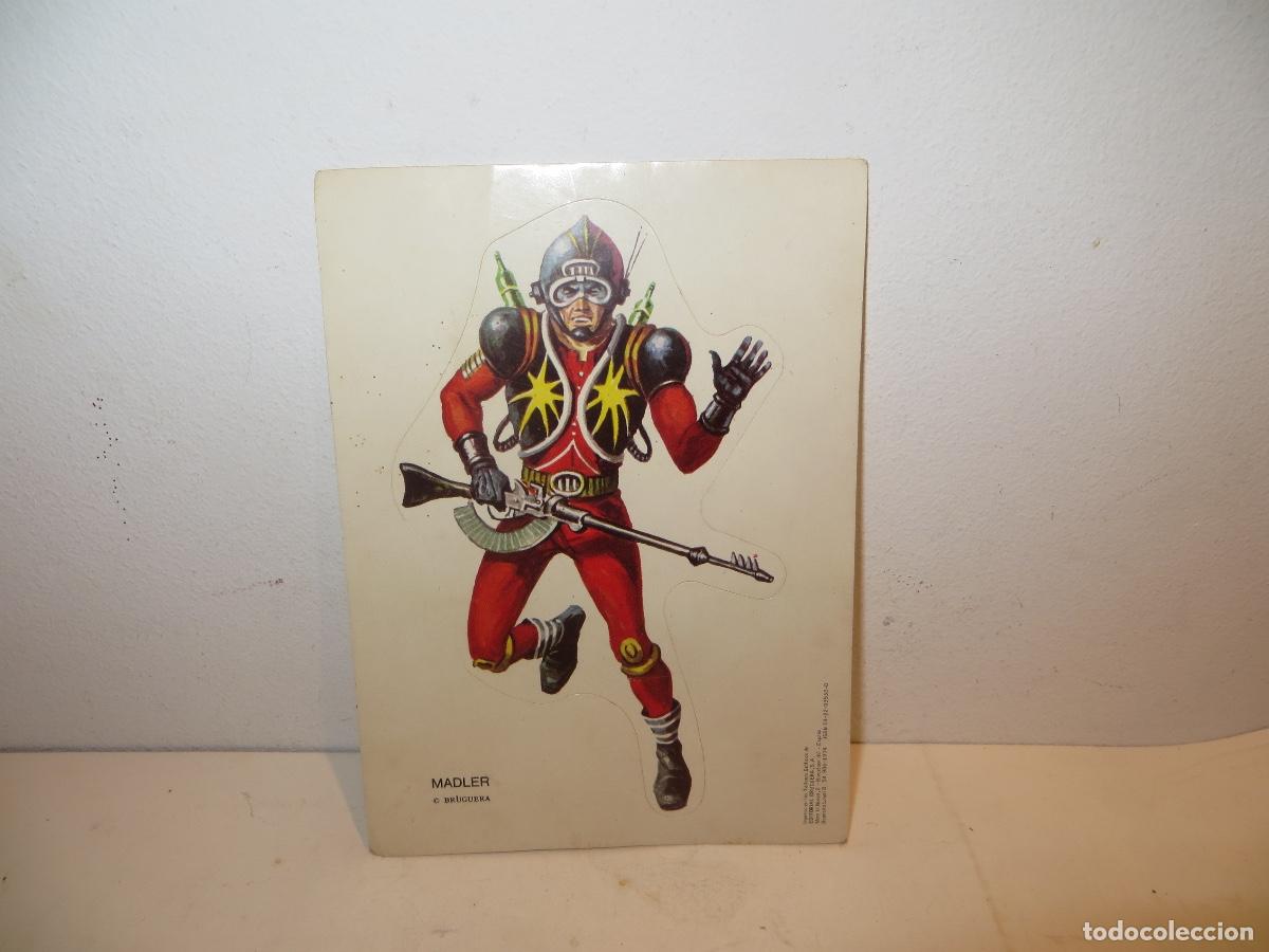 Collezionismo Figurine ritagliate antiche: MADLER CROMO TROQUELADO DE BRUGUERA 1974 PERSONAJES Y MONSTRUOS MUY BUEN ESTADO,BARATO