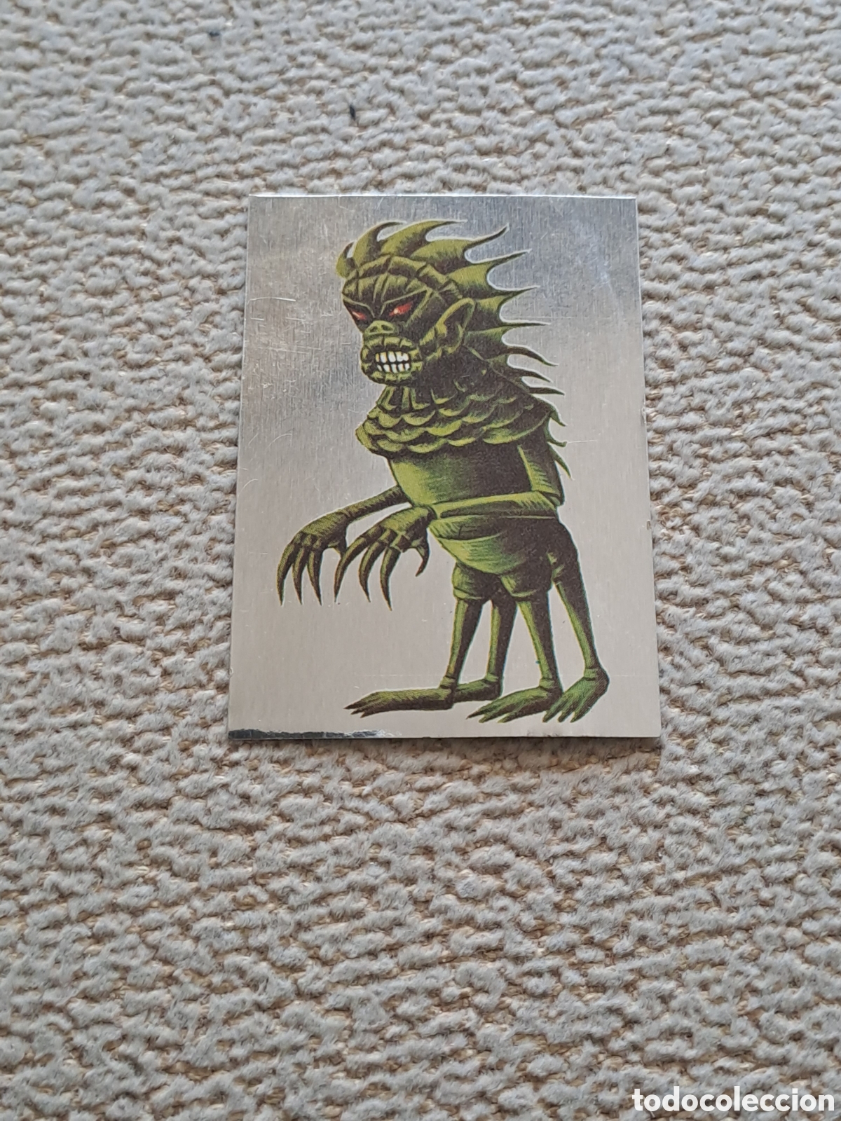 Collectable Antique Stamped Cards: CROMO PLATEADO HISTORIA Y FICCI&Oacute;N EDITORIAL MAGA 219 AZTEKUS