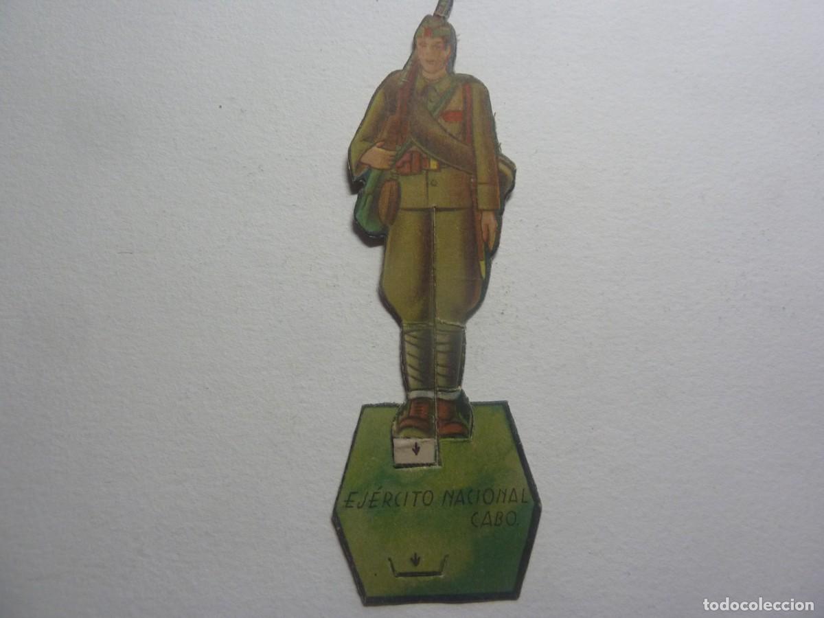 Collectionnisme Cartes &agrave; collectionner massicot&eacute;es anciennes: TROQUELADO &rdquo;ALMACENES ALEMANES&rdquo; EJERCITO NACIONAL CABO