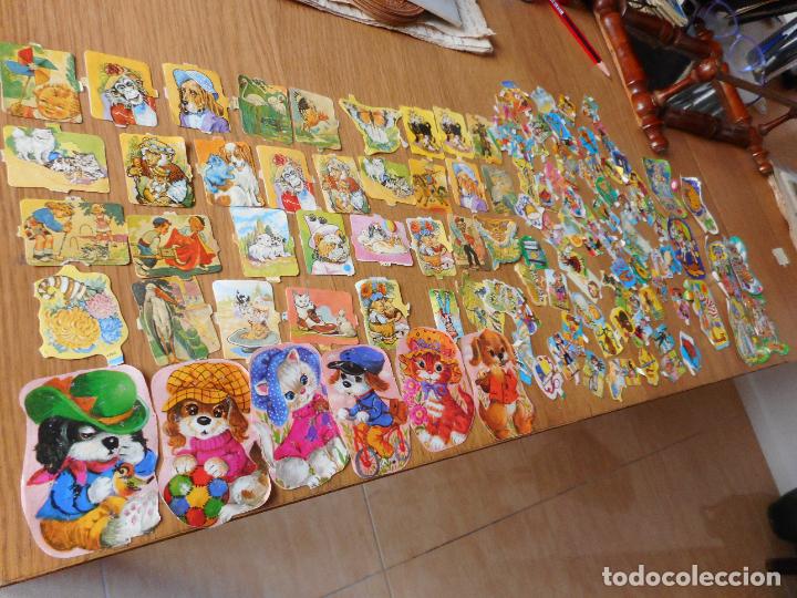 Coleccionismo Cromos troquelados antiguos: ANTIGUO CONJUNTO MINI CROMOS TROQUELADOS DIFERENTES EPOCAS Y ESTILOS PARA CLASIFICAR.