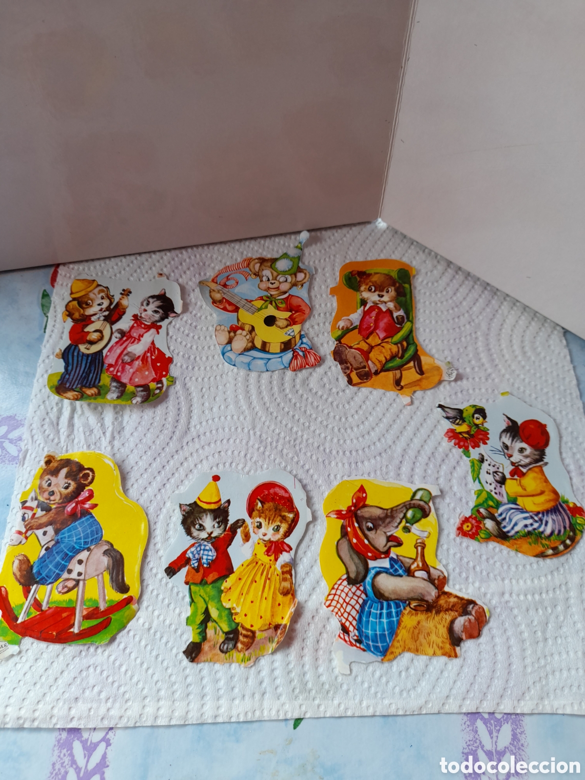 Sammeln alte gestanzte Sammelbilder: LOTE 7 CROMOS TROQUELADOS JUGADOS GRANDES KRUGUER