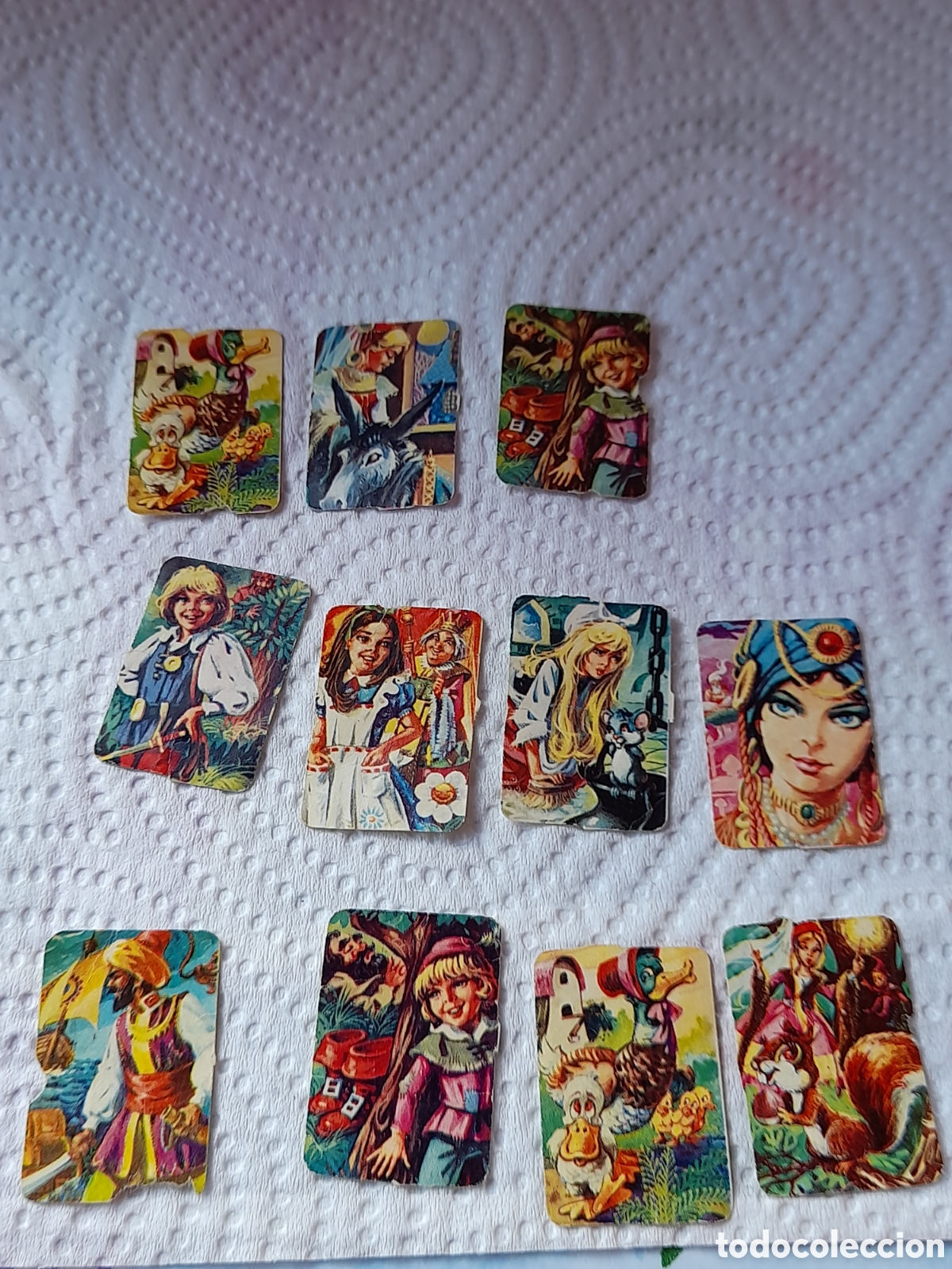 Sammeln alte gestanzte Sammelbilder: LOTE 11 CROMOS TROQUELADOS ANTIGUOS JUGADOS
