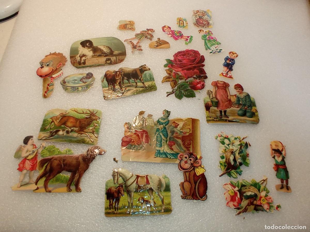 Coleccionismo Cromos troquelados antiguos: Lote colecci&oacute;n cromos troquelados antiguos