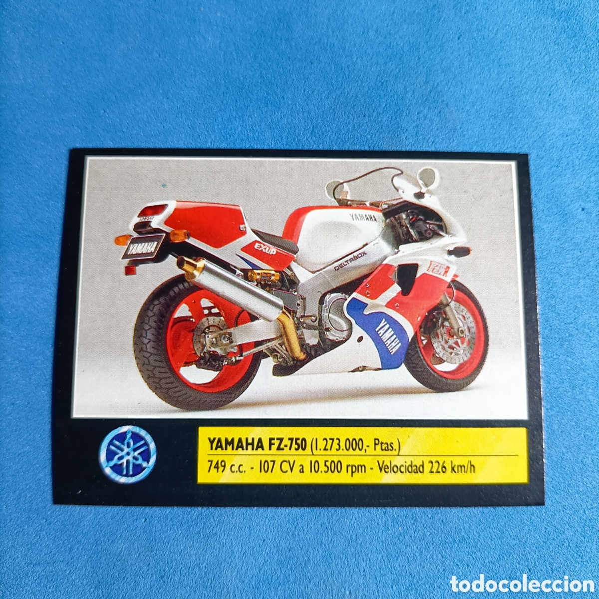 Coleccionismo Cromos troquelados antiguos: (69.15) CROMO ALBUM: SUPER MOTO. MOTOR 16 - ED. ESTE 1990 - N&deg;46